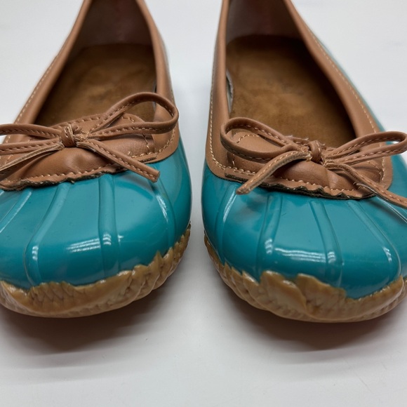Western Chief Ballet Flat duck skimmers turquoise women’s size 7 (S-53)‎ - Picture 2 of 8